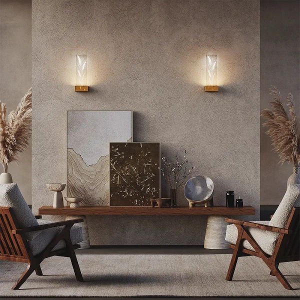 Lampa naścienna glamour Ornate MOD318WL-L3BS3K LED 2W 3000K mosiądz