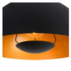 LAMPA wisząca SIEMON 45496/01/30 Lucide metalowa OPRAWA zwis kopuła czarny