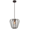 Wisząca lampa druciana Jonas 31-78483 Candellux klatka loft czarna