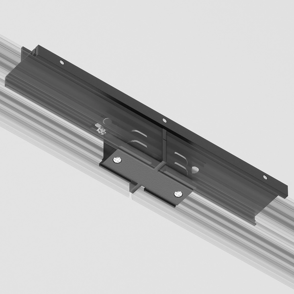 Bezpośrednia złączka do trójobwodowego systemu szynowegoTrinity TRA005CI-31B Maytoni czarna