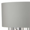 Kinkiet ścienny z kryształkami Halle HAL0939 Dar Lighting glamour szara