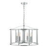 Łańcuchowa wisząca lampa Mya MYK0450 do kuchni świecznikowa chrom