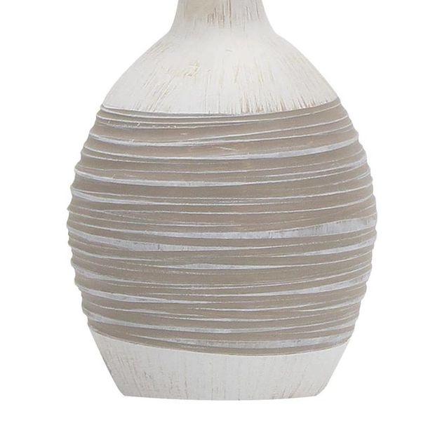 Ceramiczna lampka stołowa Ambon 41-78407 Candellux klasyczna beżowa