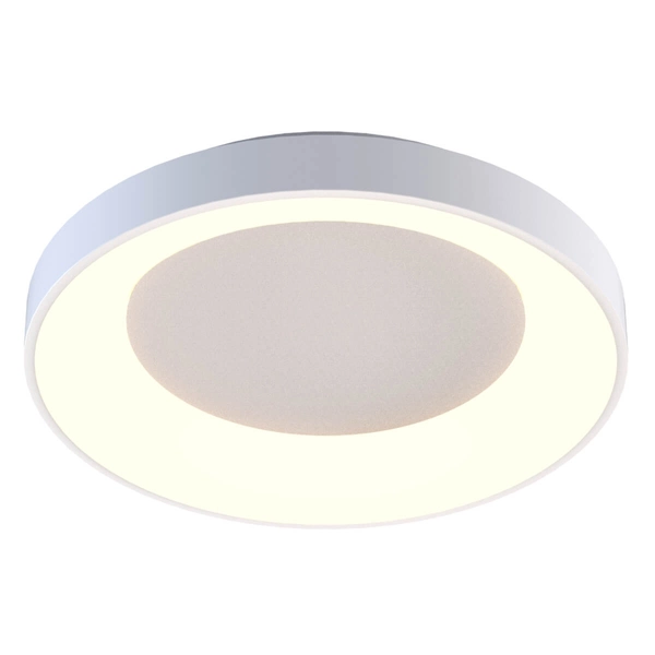 Plafon LED Cameron MX4019-1M-3WT Zumaline LED 33W 3000K do salonu biały