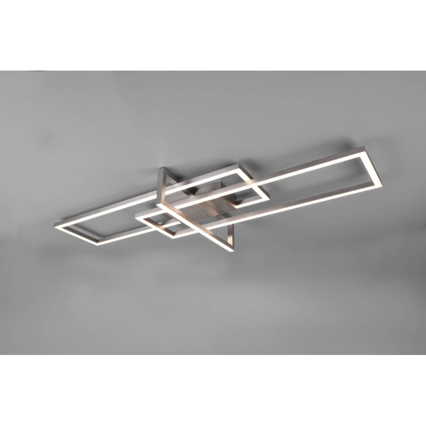 Ledowa lampa sufitowa ZENITRA DL307620310 LED 34W 3000K ściemniacz srebrna