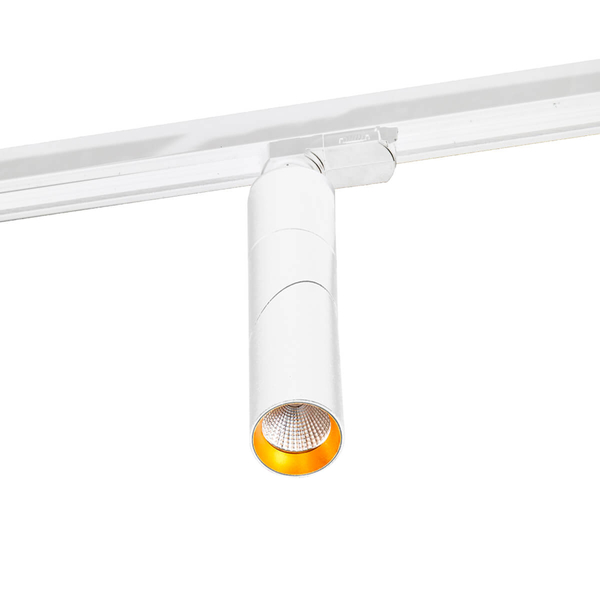 Lampa szynowa Santos AZ2925 LED 12W 3000K do 3-fazowa biała złota
