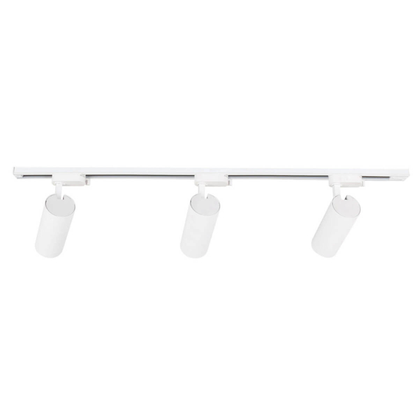 System szynowy ICE LP-732 3W WH SET Light Prestige metalowa OPRAWA zestaw listwa z reflektorkami biała