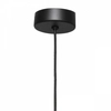 Salonowa lampa wisząca szklana AVIA 11156108 Kaspa loft czarna