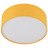 Owalna lampa nasufitowa Nicola 10154 do kuchni round żółta biała