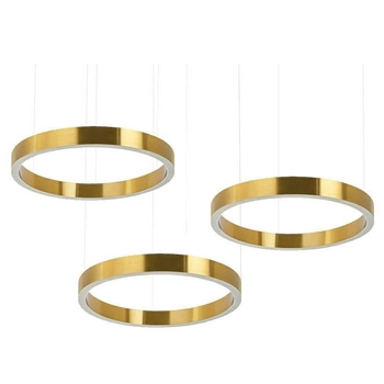 Lampa wisząca pierścieniowa Ring MSE0000404040 Moosee LED 75W 3000K złota