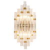 Kinkiet LAMPA ścienna CGPRISMKIN COPEL szklana OPRAWA kryształowa glamour crystal kinkiet przezroczysty mosiądz