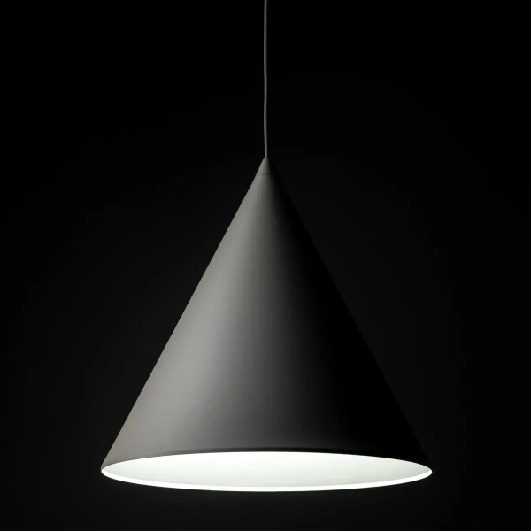 Wisząca lampa trójkątna CONO 10056 do salonu beżowy