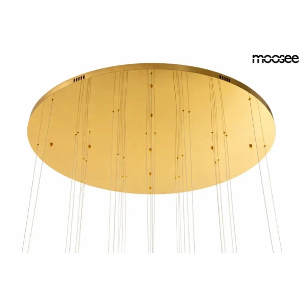 Złota lampa wisząca MEDUSA MSE1501100590 1xLED 122W 4000K glamour
