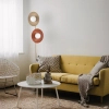 Salonowa lampa stojąca Slate Mix 16138 mleczne kule wielokolorowy