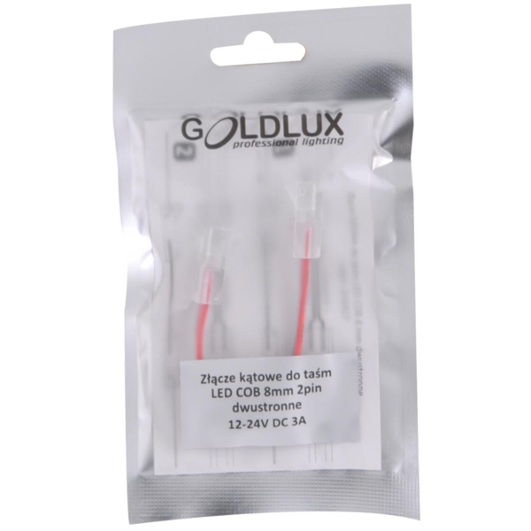 Elastyczna złączka kątowa dwustronna do taśm LED 316417 2pin 8mm