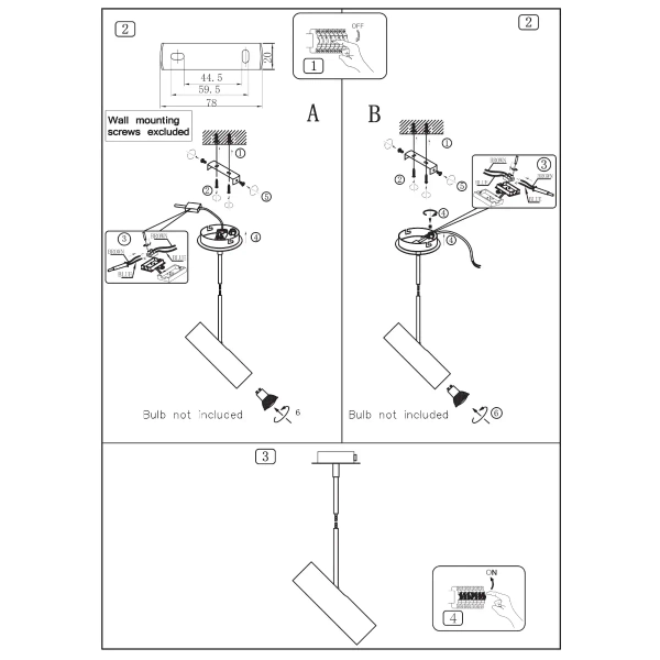 Pojedyncza zwisająca lampa Mib 71679901 DFTP industrialna biała