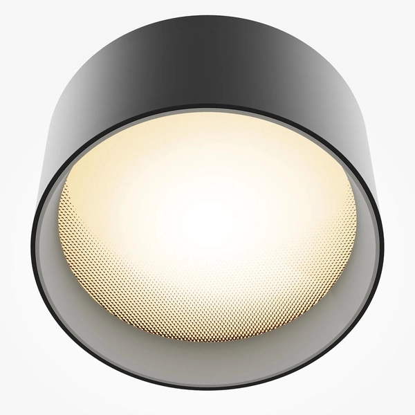 Lampa downlight Vega C089CL-15W3K-B Maytoni LED 15W 3000K krążek czarna