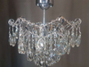 LAMPA sufitowa VEN E 1271/4 kryształowa OPRAWA pałacowy plafon crystal przezroczysty