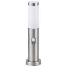 Nowoczesny słupek ogrodowy Inox Torch 8267 Rabalux IP44 chrom satynowy