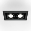 Oprawa wpuszczana modułowa Metal Modern DL008-2-02-B LED 50W czarna