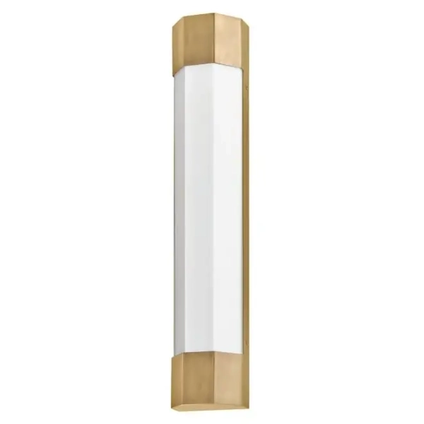 Podłużna ścienna lampa Facet QN-FACET-LED3-HB-BATH LED 22W 3000K IP44 mosiądz