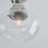 Sufitowa lampa vintage L&-196170 Light& do przedpokoju nikiel