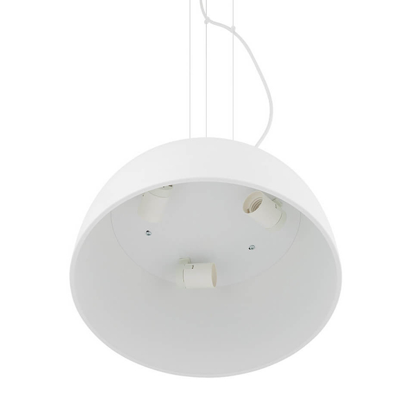 Lampa zwisająca do salonu Satellite 11228 Nowodvorski metalowa biała