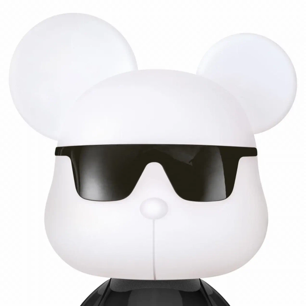 Dziecięca lampa stołowa MIŚ KDR-604B-BL LED 3W 4000K czarny biały