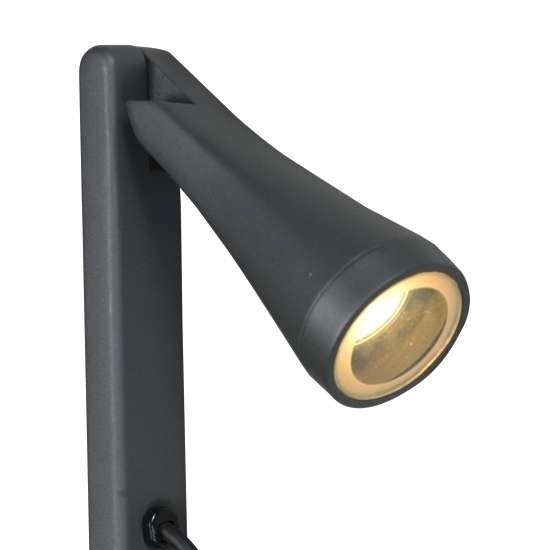 Naświetlacz LAMPA ogrodowa OTTAWA 9561 Nowodvorski zewnętrzna OPRAWA metalowy reflektorek outdoor IP44 grafitowy