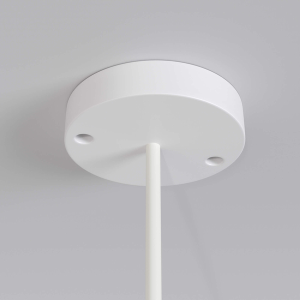 Wisząca lampa Erda O594PL-01W kulista na taras IP54 biała