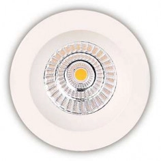 Oczko LAMPA sufitowa TECHNICAL SPOT H0069 Maxlight metalowa OPRAWA podtynkowa WPUST okrągły biały