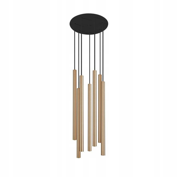 Lampa wisząca LASER 8921 Nowodvorski kaskada sopli przedpokoju mosiądz
