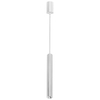 LAMPA wisząca KILIAN HL7728-M/3W WH Italux metalowa OPRAWA zwis LED 3W 3000K sopel tuba biała