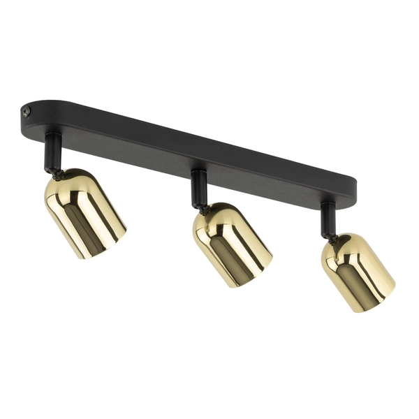 Reflektorki sufitowe potrójne Top 6032 TK Lighting tuby metalowe złote