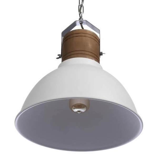 Lampa wisząca na łańcuchu Duncan AZ1582 Azzardo do salonu biała