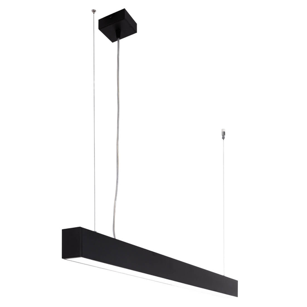 Wisząca oprawa liniowa Traversi PRD-5470-170-BK-830-PN Italux LED 53W 3000K czarna
