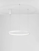 Wisząca lampa do salonu ZACAPU LE42796 ring LED 42W 3000K biały