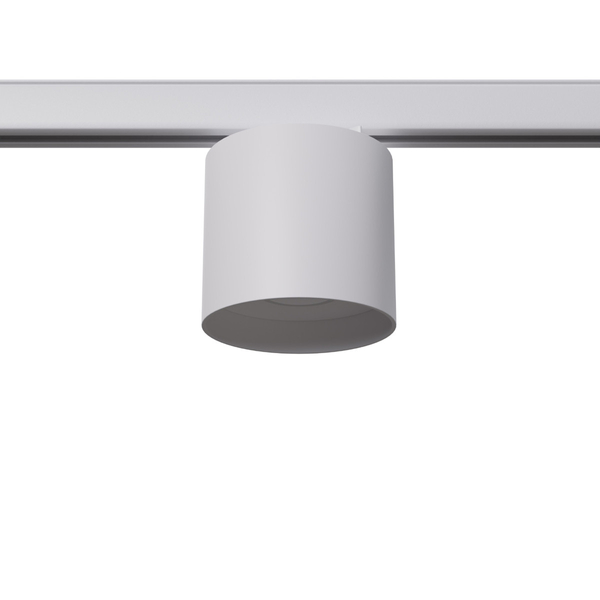 Lampa sufitowa do szyny trzyfazowej tuba MIKA MYL.00301 nad stół biały