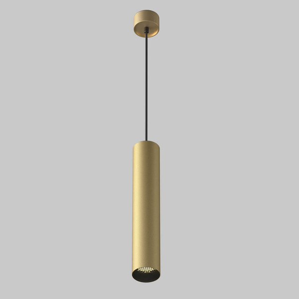 Salonowa lampa wisząca Artisan P082PL-GU10-MG Maytoni tubka złoty