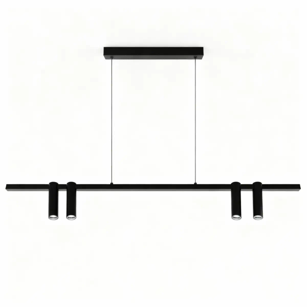 Designerska zwisająca lampa Kona 1637 LED 30W 3000-6000K czarny