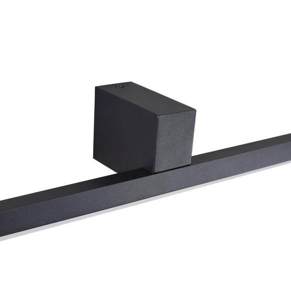 Salonowy kinkiet nad obraz Nevada LP-778/1W XXL BK LED 32W 4000K IP44 nowoczesny czarny