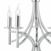Świecznikowy żyrandol Lyon LYO0550 Dar Lighting na łańcuchu chrom