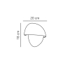 Lampa elewacyjna na taras Scorpius 2518401003 IP44 czarna