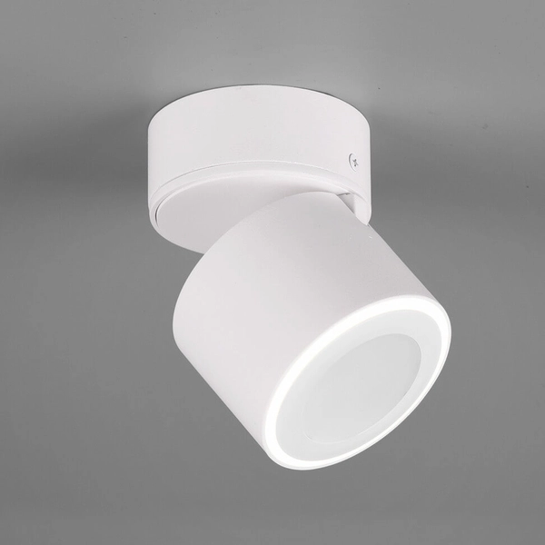 Sufitowy reflektorek TAURUS 652910131 Trio LED 5W 3000K krążek biały outlet