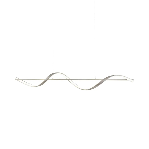 Wisząca lampa Q-SWING srebrny 2385-55 1xLED 24W 2700-5000K do jadalni