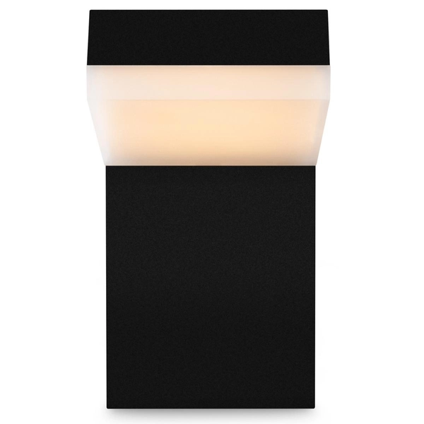 Ścienna lampa zewnętrzna Paso O595WL-L12B3K Maytoni LED 12W 3000K IP54 czarna