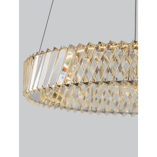 Pierścieniowa wisząca lampa CANLIRA LE45154 LED 46W 3000K przezroczysta