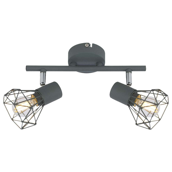 LAMPA sufitowa VERVE 92-60976 Candellux metalowa OPRAWA listwa SPOT reflektorki drut loft szary