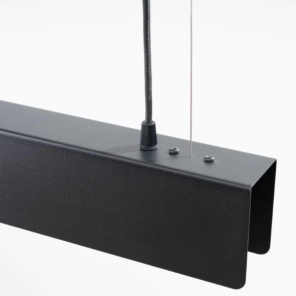 Lampa wisząca na listwie Spark SL.1395 belka podłużna czarna
