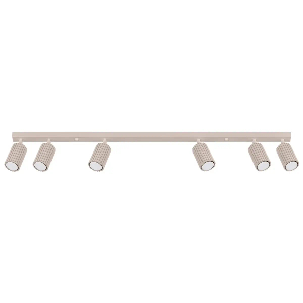 Regulowana lampa sufitowa KARBON SL.1766 tubki metalowe kaszmirowe